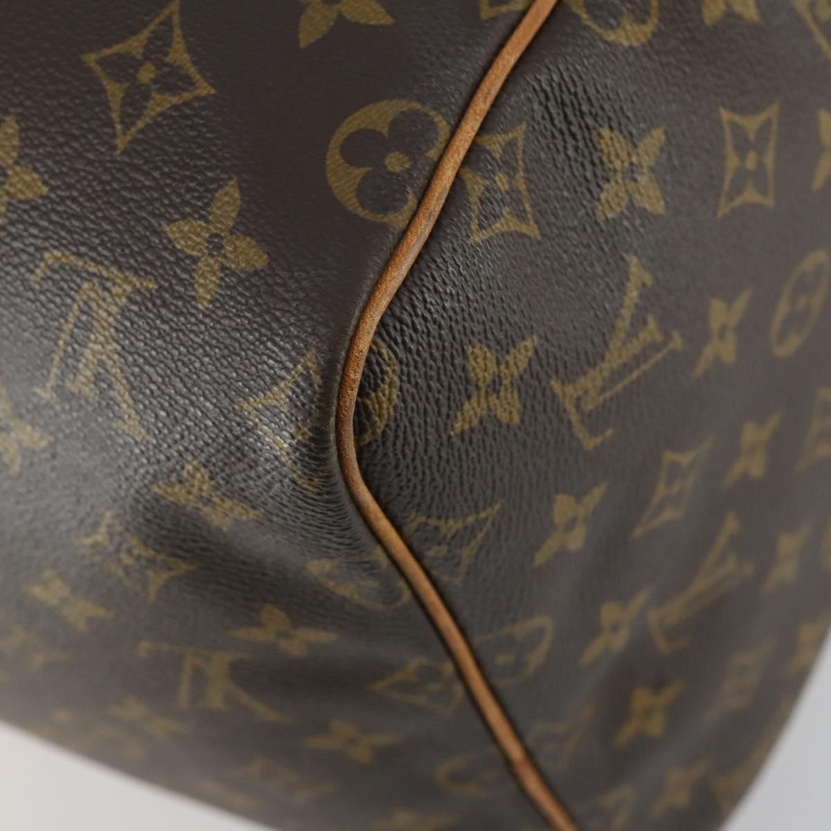 LOUIS VUITTON Monogram Keepall 55 Boston Bag M41424 LV Auth 155566V