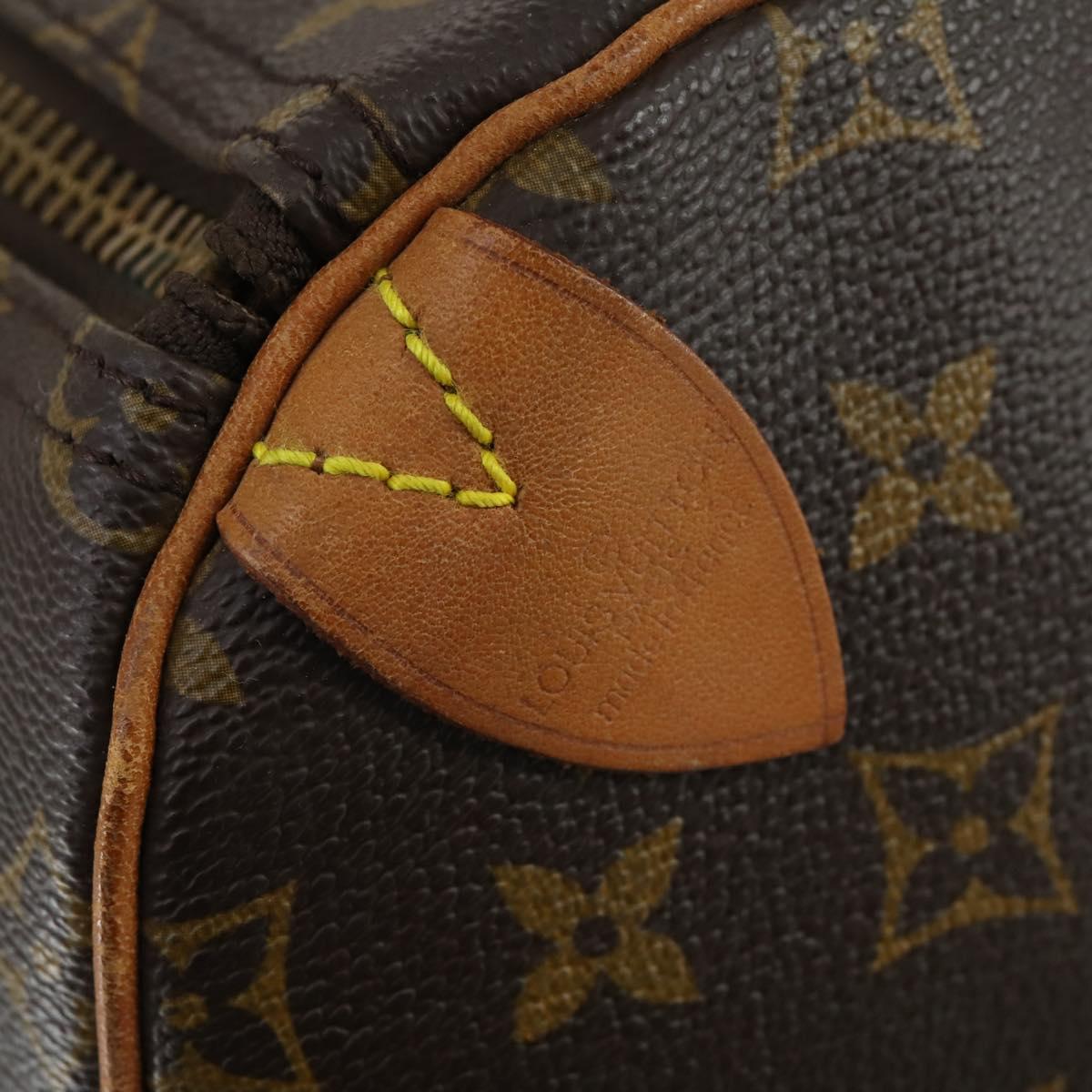 LOUIS VUITTON Monogram Keepall 55 Boston Bag M41424 LV Auth 155566V