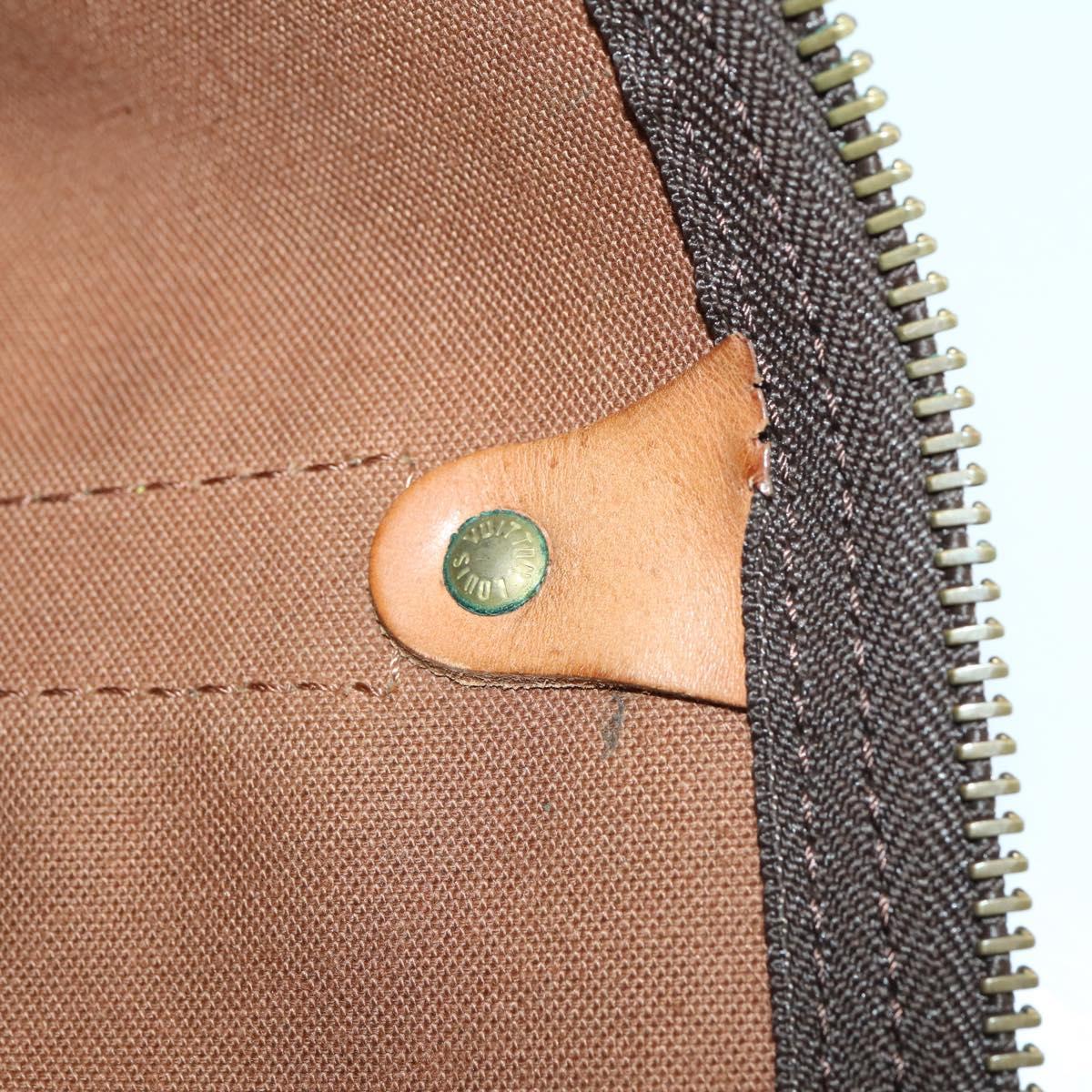 LOUIS VUITTON Monogram Keepall 55 Boston Bag M41424 LV Auth 155566V