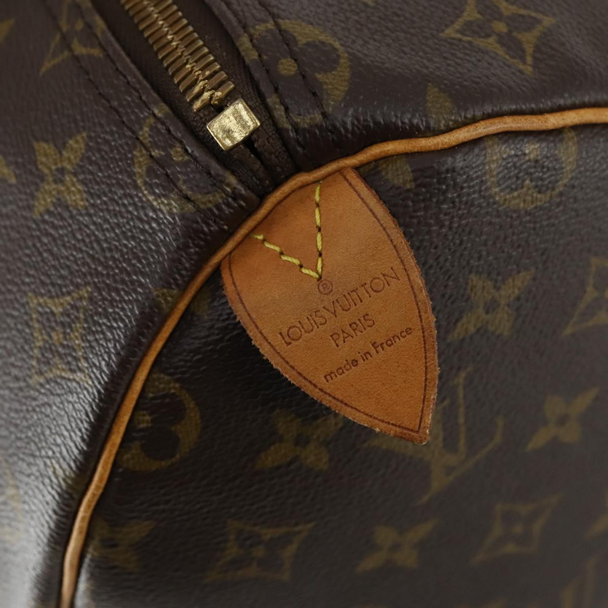 LOUIS VUITTON Monogram Keepall 50 Boston Bag M41426 LV Auth 155568