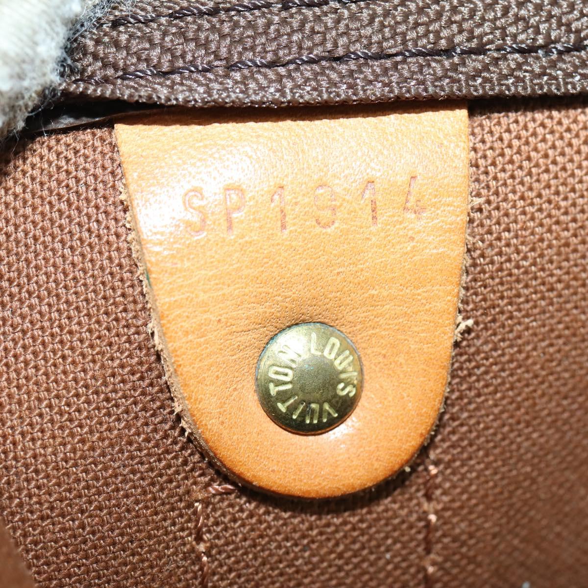 LOUIS VUITTON Monogram Keepall 50 Boston Bag M41426 LV Auth 155568