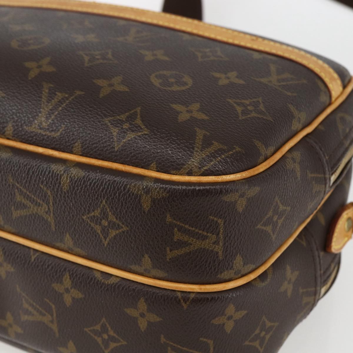 LOUIS VUITTON Monogram Reporter PM Shoulder Bag M45254 LV Auth 155576