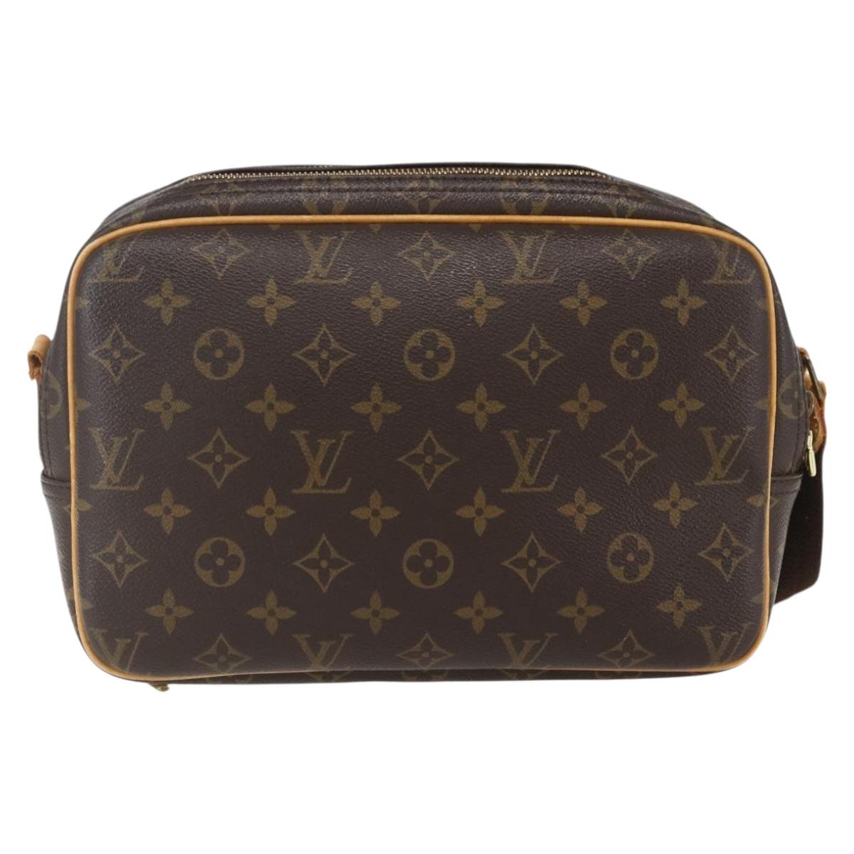 LOUIS VUITTON Monogram Reporter PM Shoulder Bag M45254 LV Auth 155576