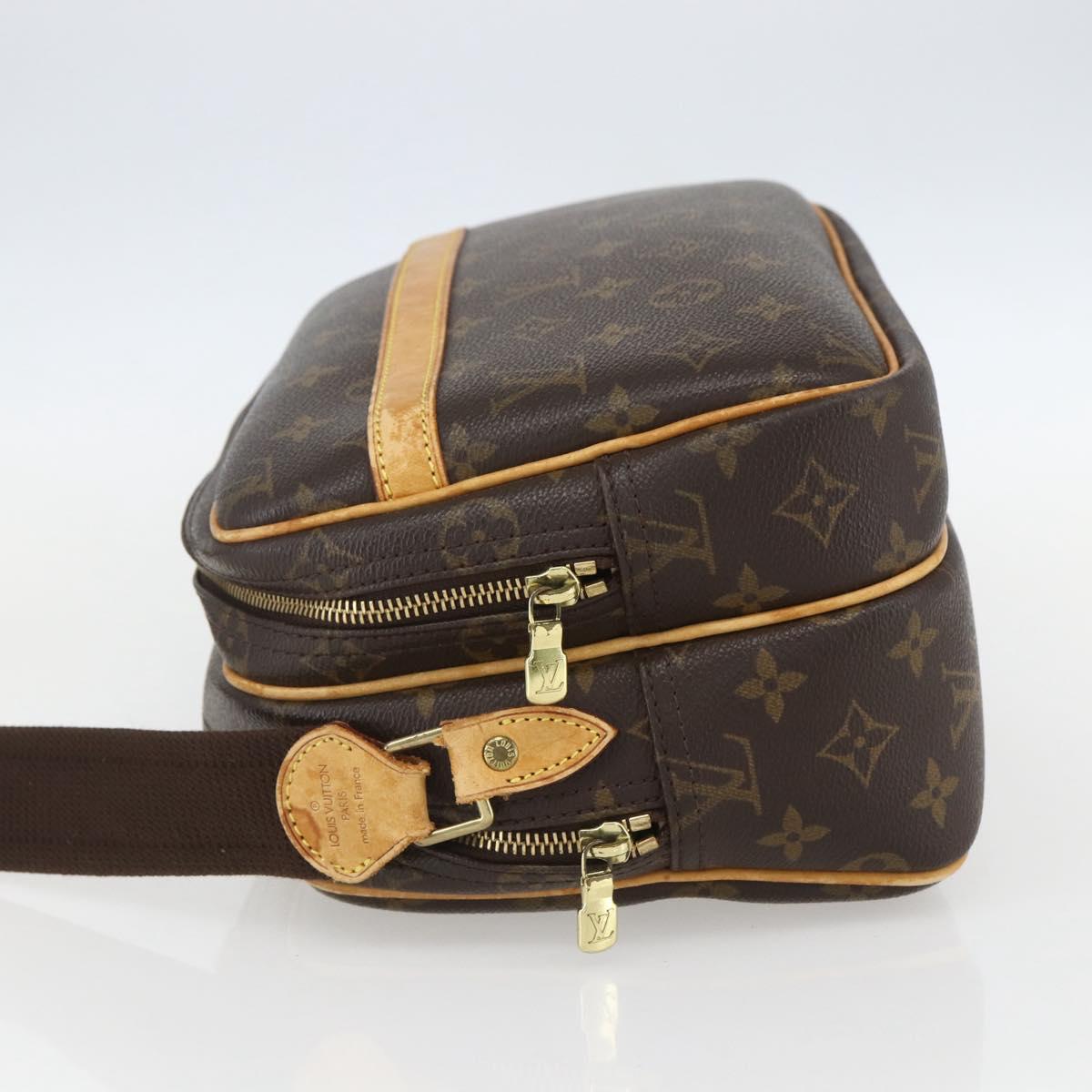 LOUIS VUITTON Monogram Reporter PM Shoulder Bag M45254 LV Auth 155576