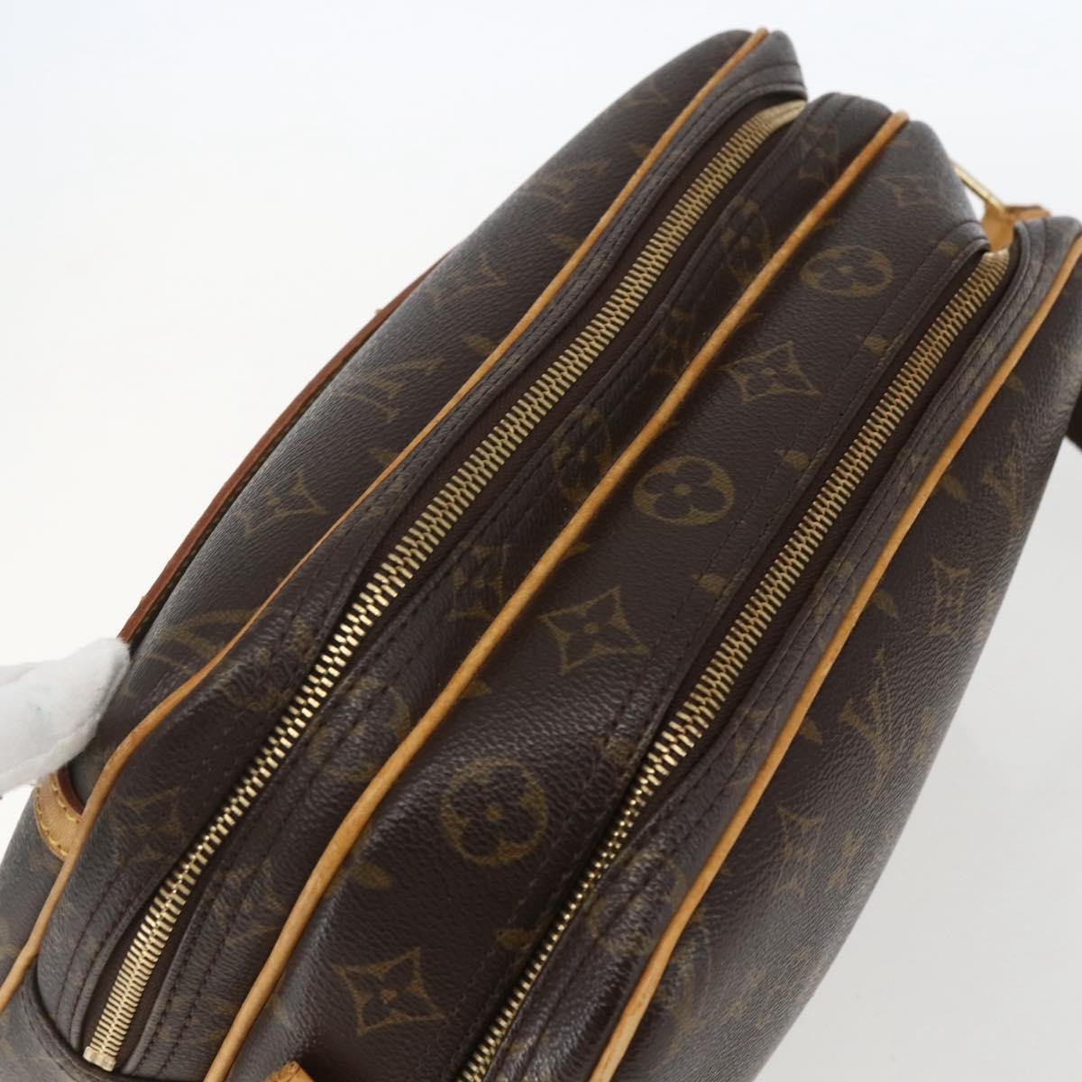 LOUIS VUITTON Monogram Reporter PM Shoulder Bag M45254 LV Auth 155576