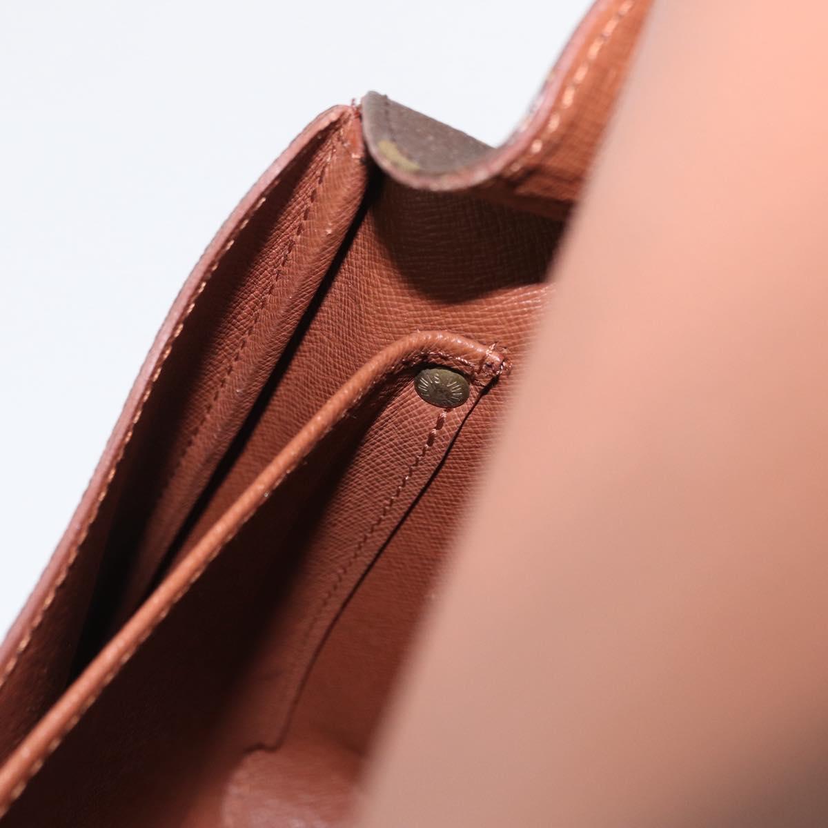 LOUIS VUITTON Monogram Cartouchiere GM Shoulder Bag M51252 LV Auth 155577