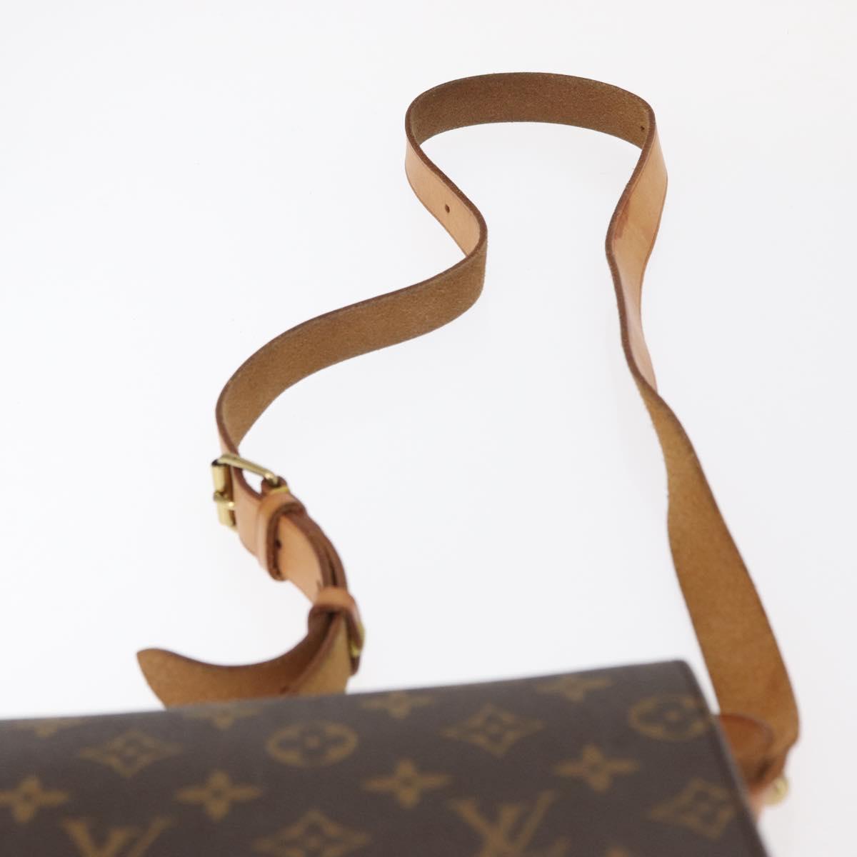 LOUIS VUITTON Monogram Cartouchiere GM Shoulder Bag M51252 LV Auth 155577