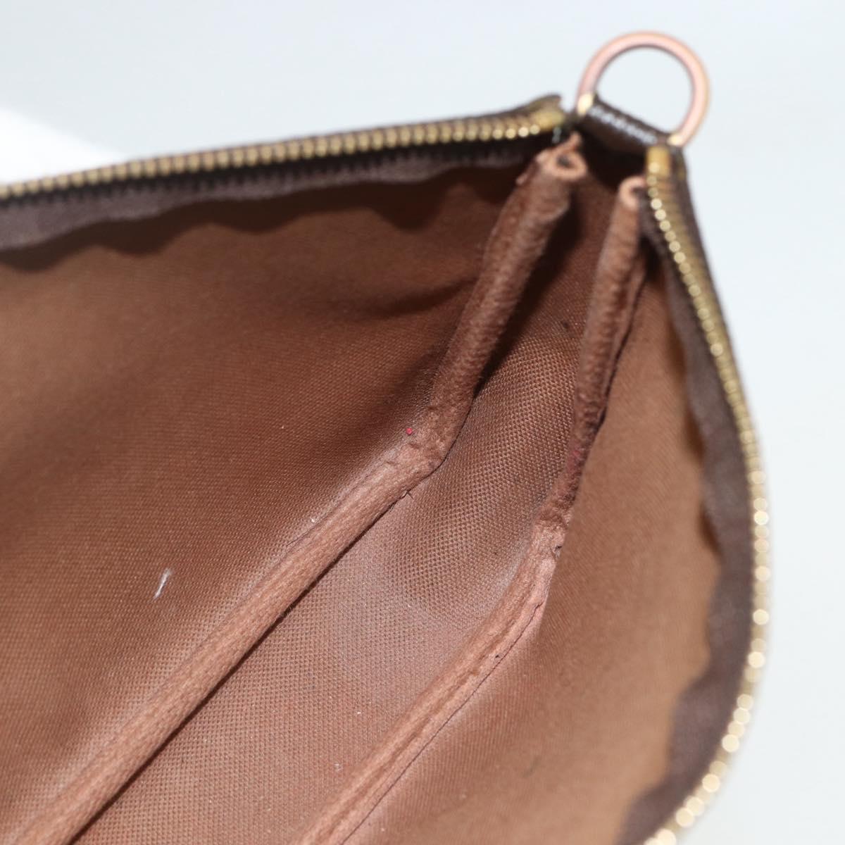 LOUIS VUITTON Monogram Pochette Accessoires Pouch M51980 LV Auth 155579