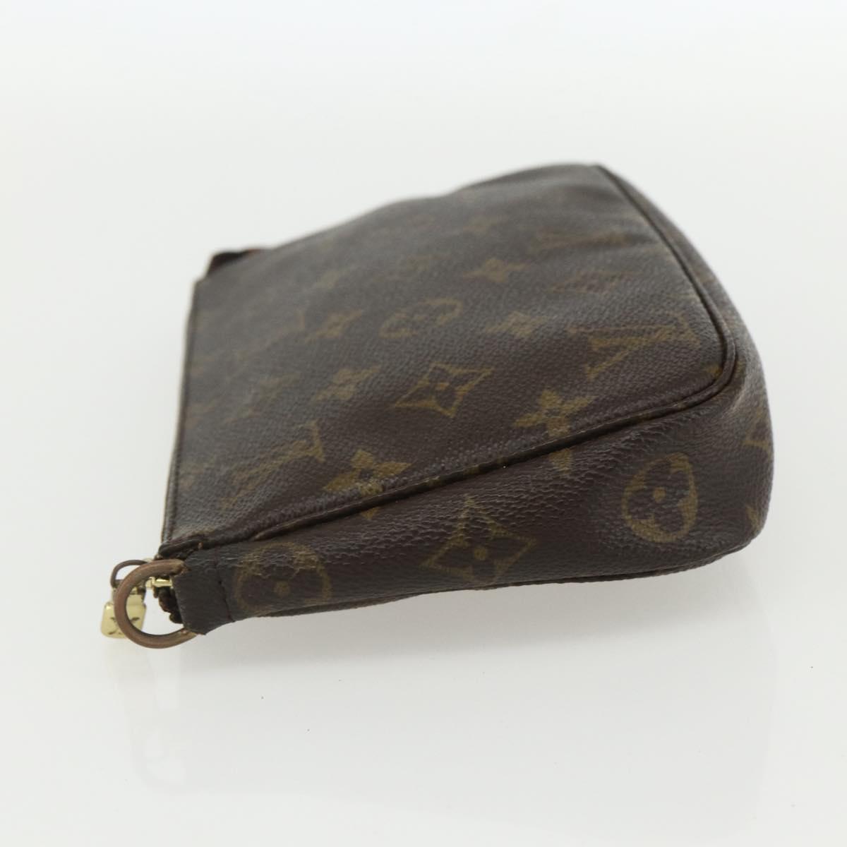 LOUIS VUITTON Monogram Pochette Accessoires Pouch M51980 LV Auth 155579