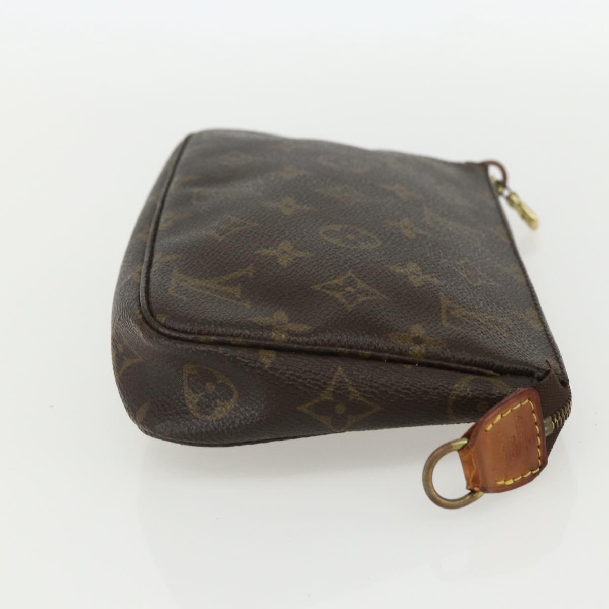 LOUIS VUITTON Monogram Pochette Accessoires Pouch M51980 LV Auth 155579