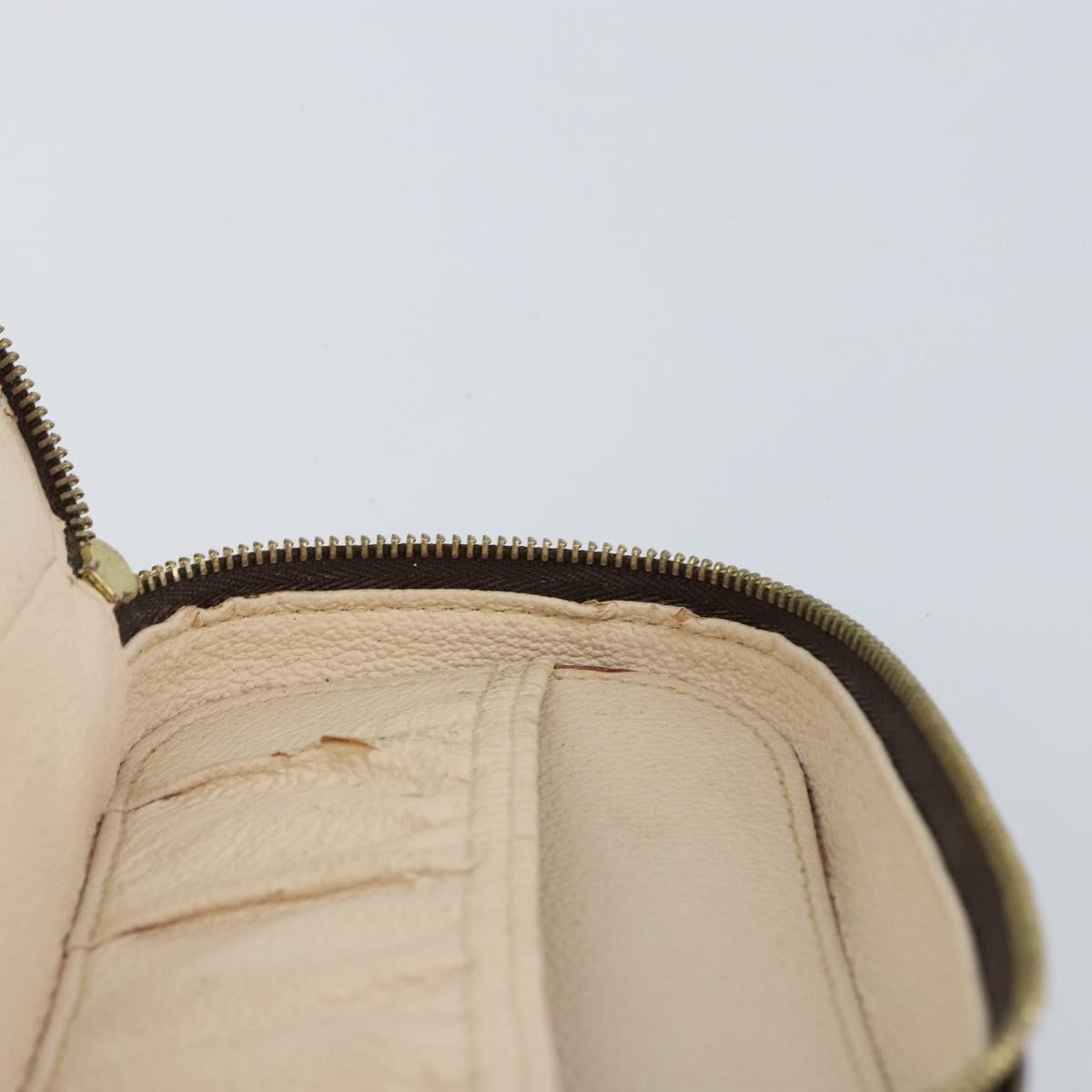 LOUIS VUITTON Monogram Trousse Brush PM Cosmetic Pouch M47510 LV Auth 155580