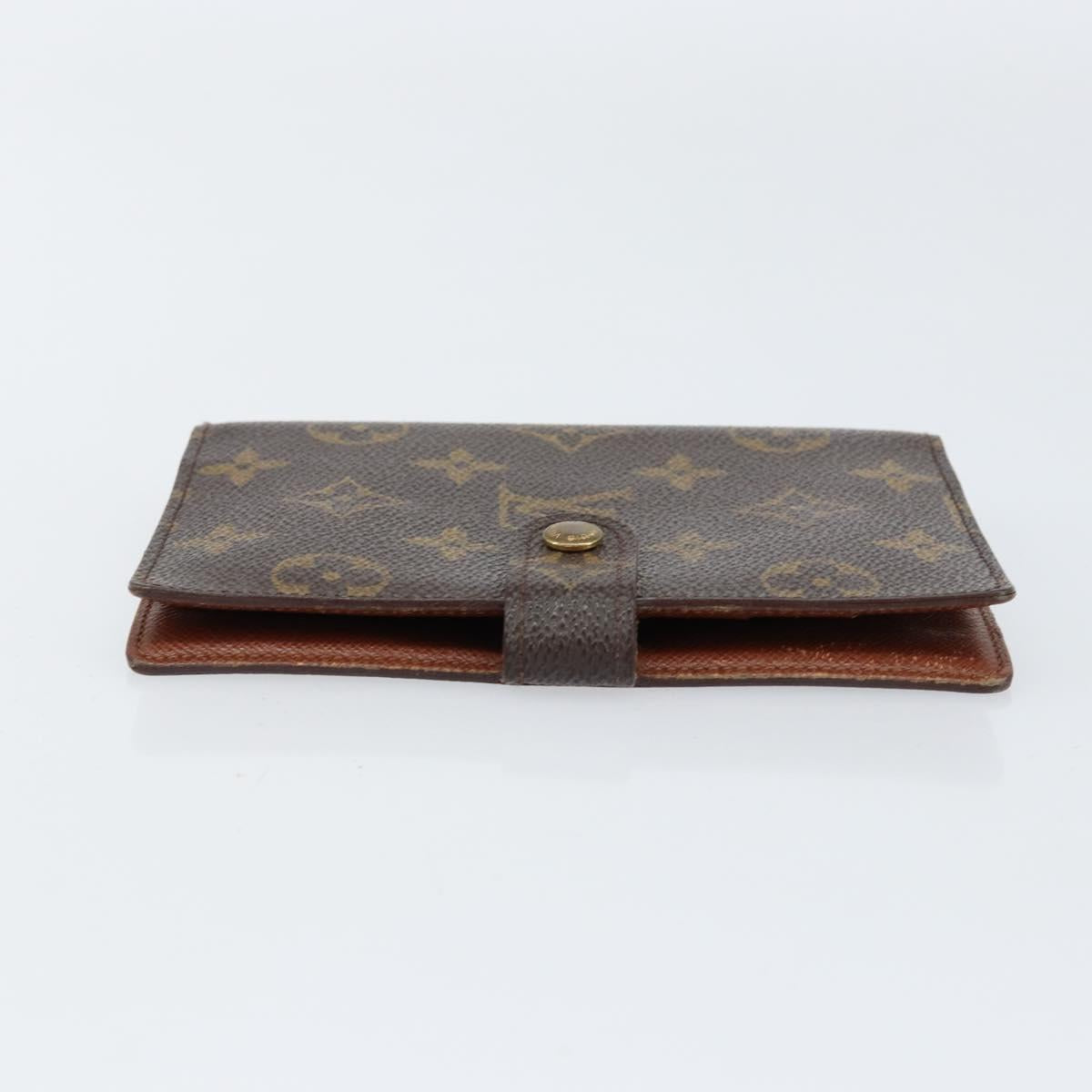 LOUIS VUITTON Monogram Agenda PM Day Planner Cover R20005 LV Auth 155581