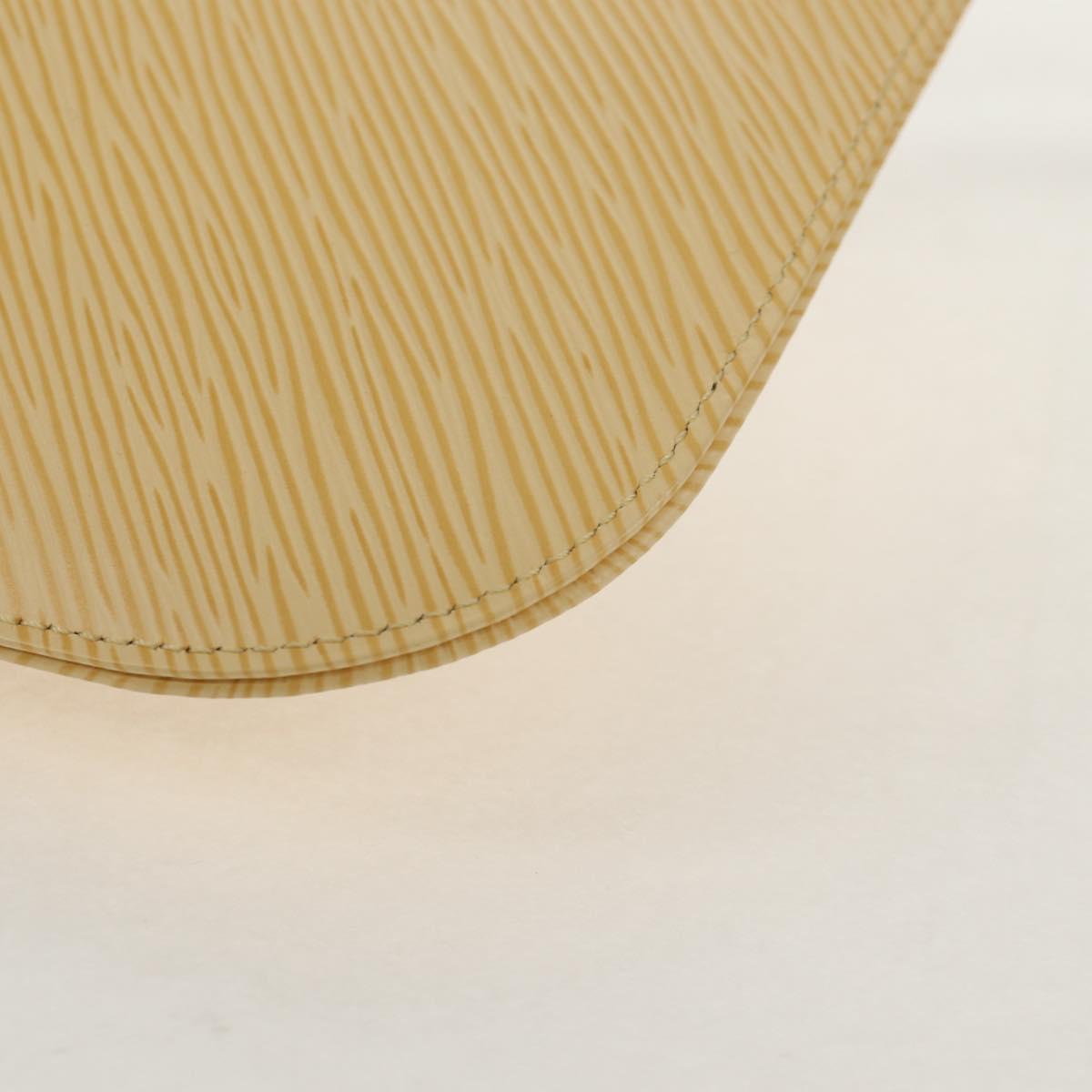 LOUIS VUITTON Epi Pochette De Mirune Pouch Vanilla M5262A LV Auth 155582V