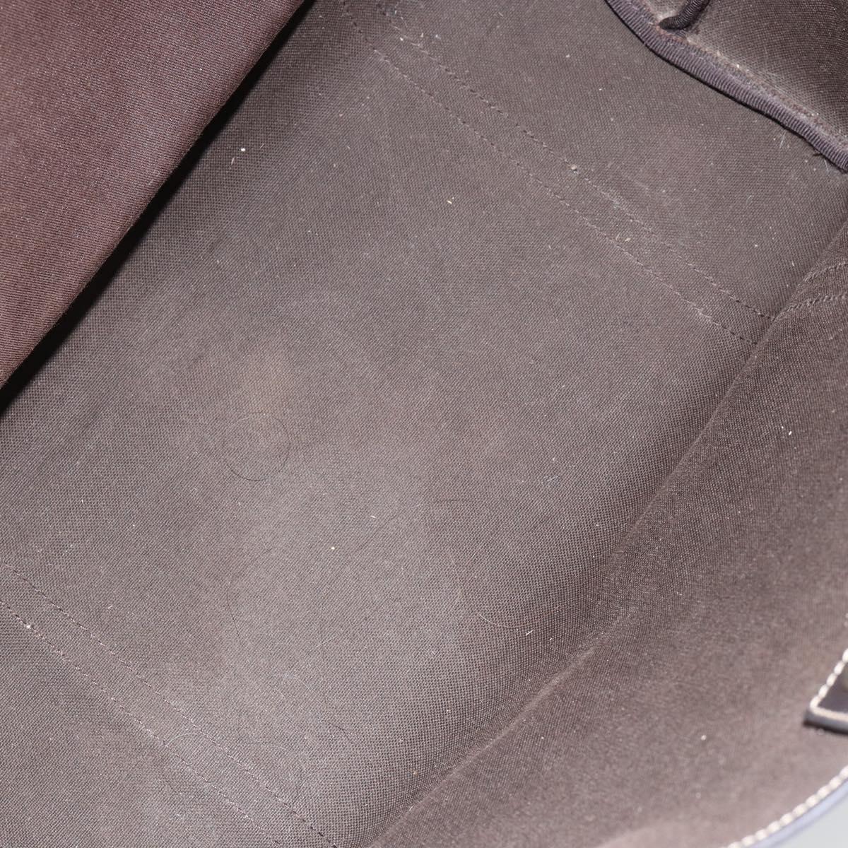 GUCCI GG Supreme Tote Bag PVC Beige Gold 197953 Auth 155590