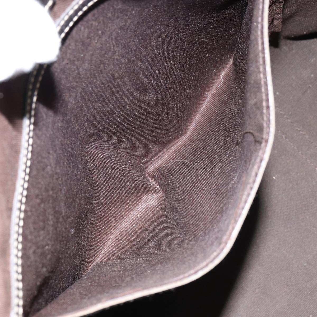 GUCCI GG Supreme Tote Bag PVC Beige Gold 197953 Auth 155590