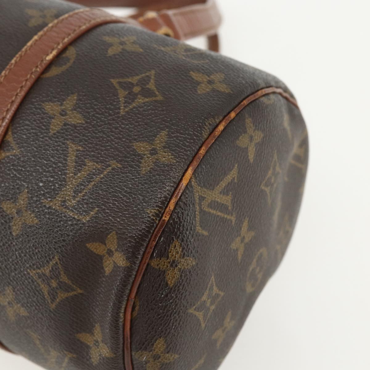LOUIS VUITTON Monogram Papillon 30 Hand Bag M51385 LV Auth 155605