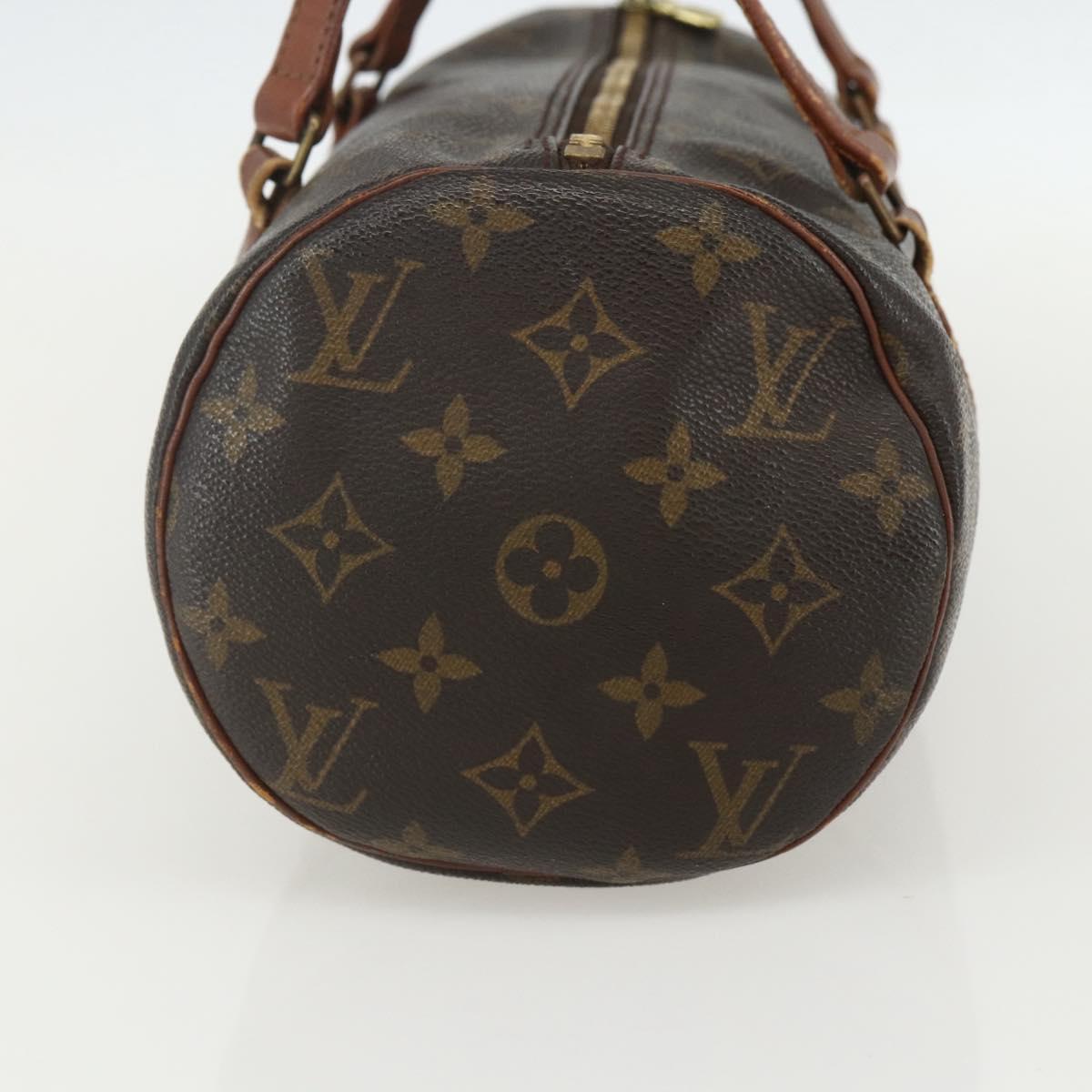 LOUIS VUITTON Monogram Papillon 30 Hand Bag M51385 LV Auth 155605
