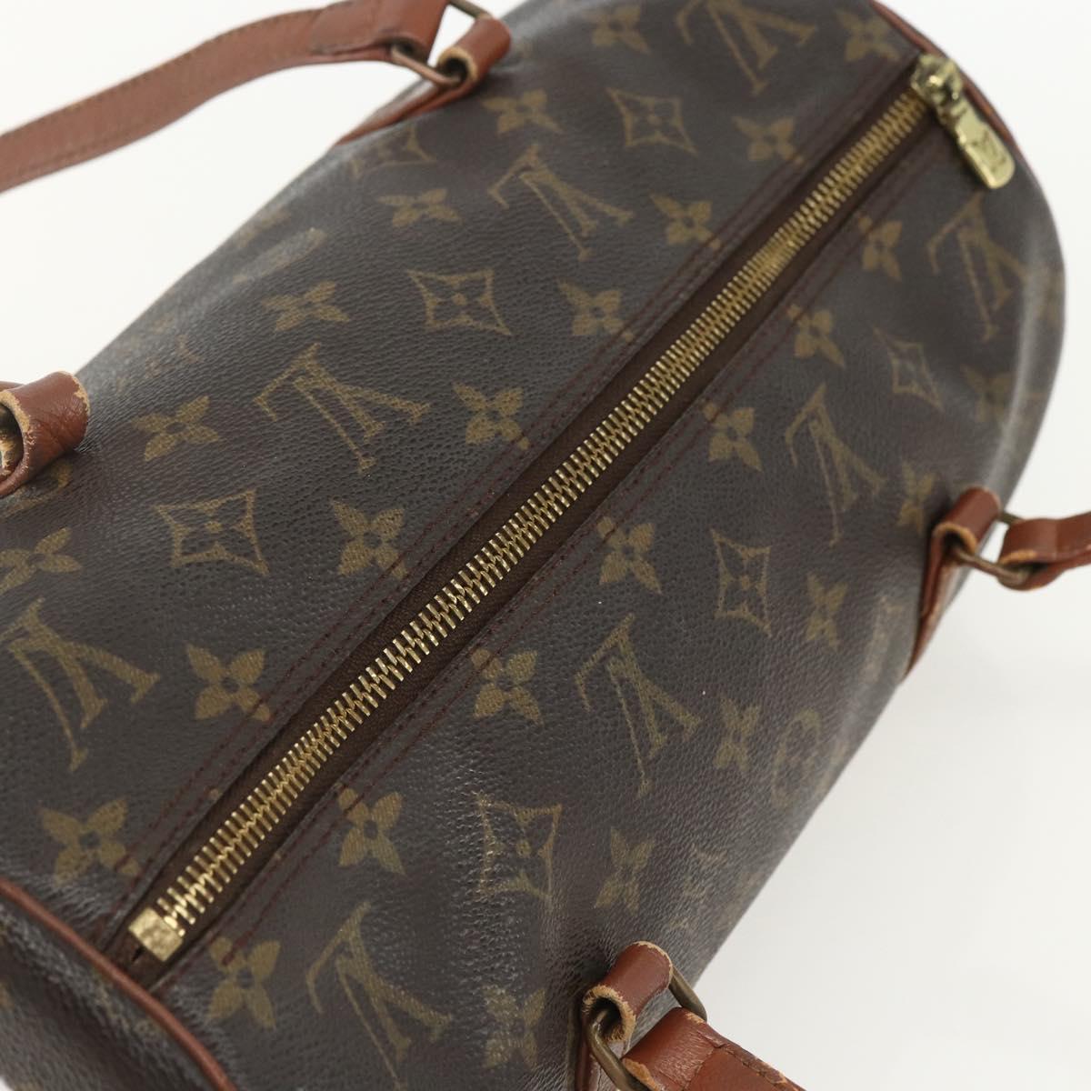 LOUIS VUITTON Monogram Papillon 30 Hand Bag M51385 LV Auth 155605