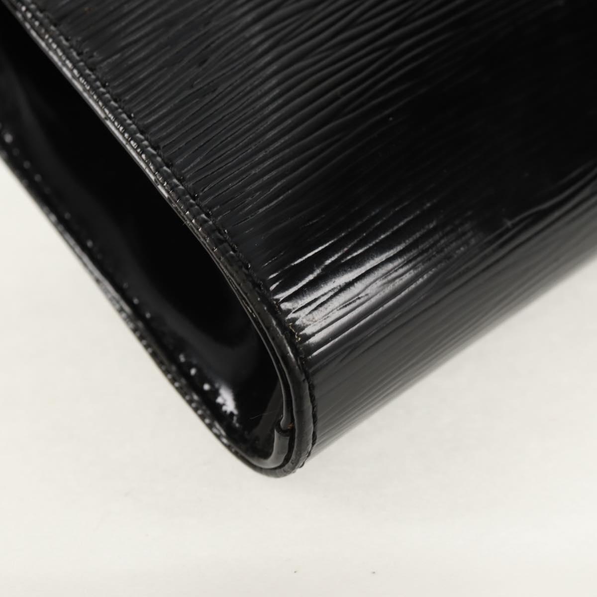 LOUIS VUITTON Epi Jena Pochette Shoulder Bag Noir Electric M4027N Auth 155622V