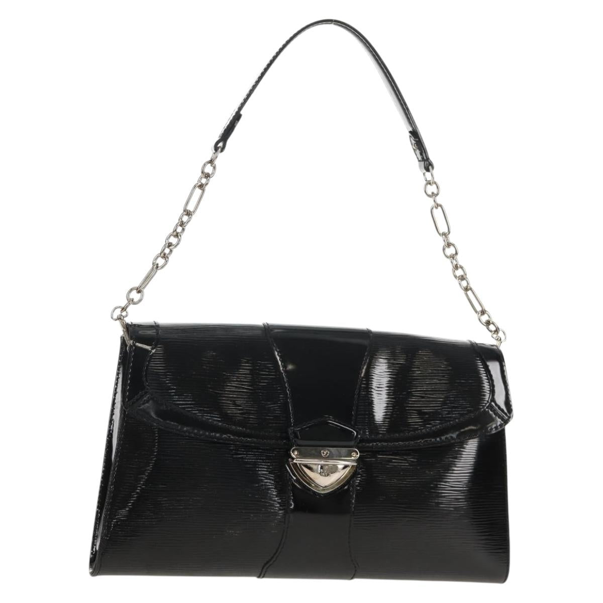 LOUIS VUITTON Epi Jena Pochette Shoulder Bag Noir Electric M4027N Auth 155622V