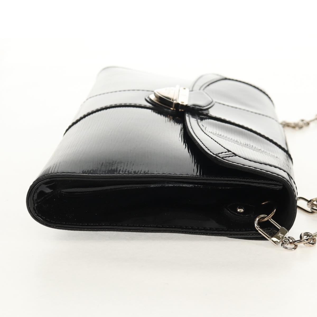 LOUIS VUITTON Epi Jena Pochette Shoulder Bag Noir Electric M4027N Auth 155622V