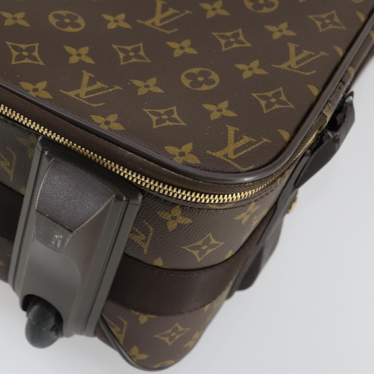 LOUIS VUITTON Monogram Pegas 55 Suitcase M23294 LV Auth 155636