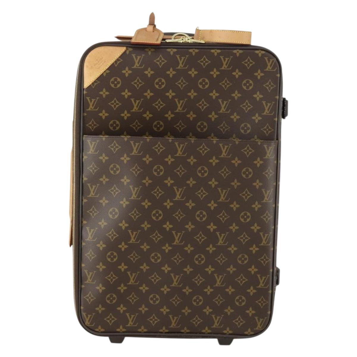 LOUIS VUITTON Monogram Pegas 55 Suitcase M23294 LV Auth 155636