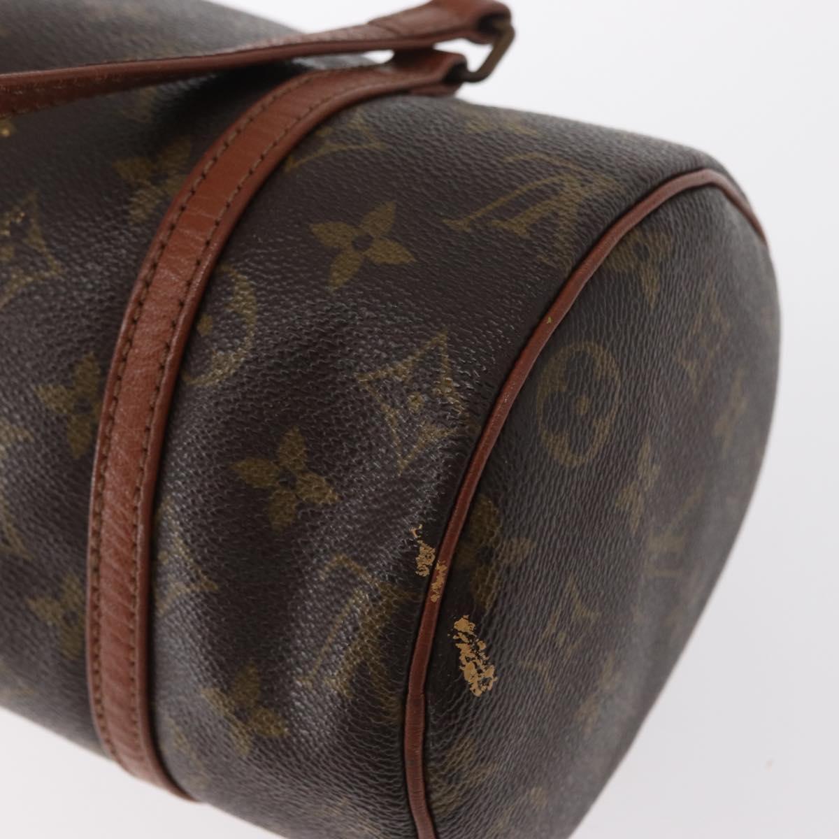 LOUIS VUITTON Monogram Papillon 26 Hand Bag M51386 LV Auth 155644