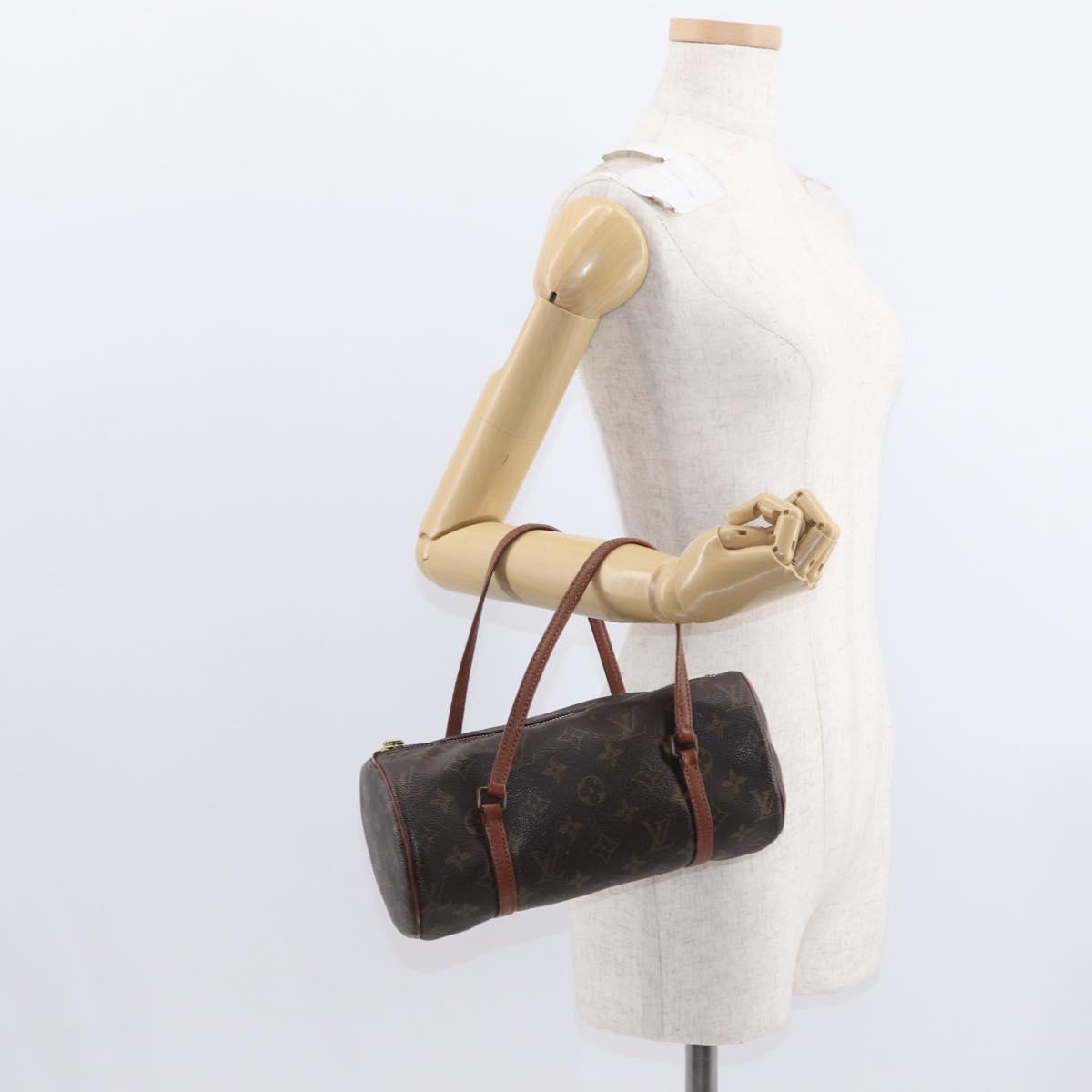 LOUIS VUITTON Monogram Papillon 26 Hand Bag M51386 LV Auth 155644