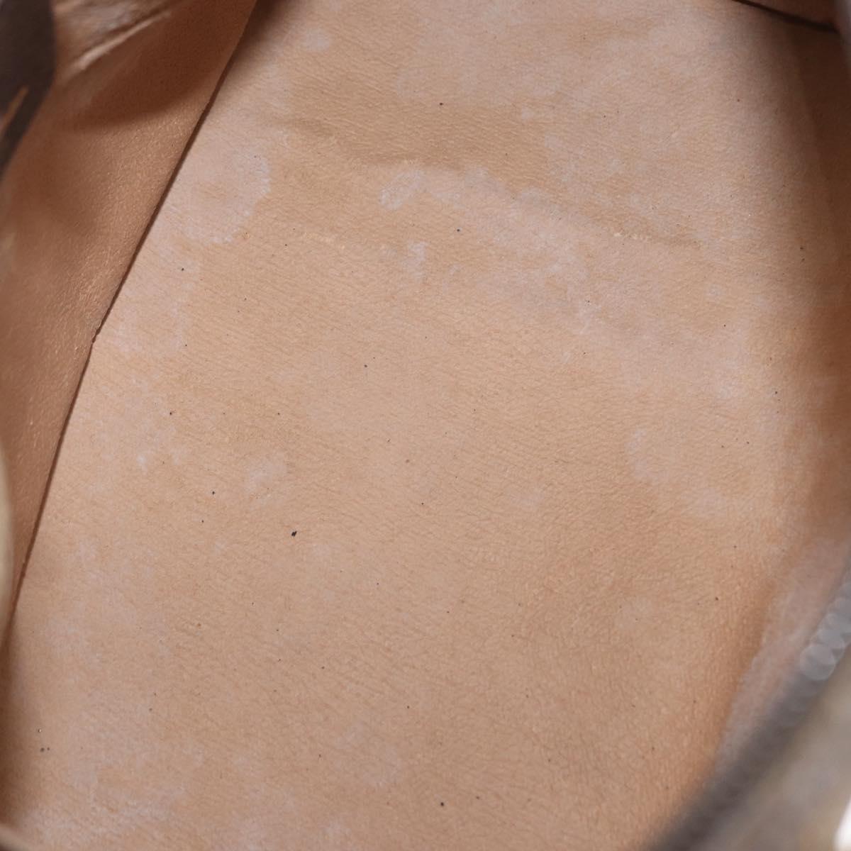 GUCCI GG Supreme Web Sherry Line Boston Bag PVC Beige Gold 40 02 006 Auth 155649