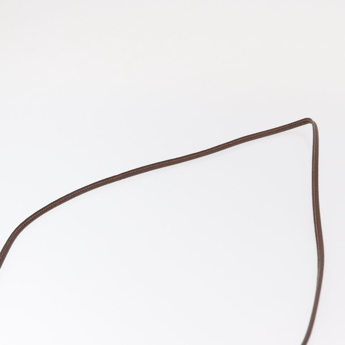 GUCCI GG Supreme Web Sherry Line Bag PVC Beige Gold 156 02 066 Auth 155651