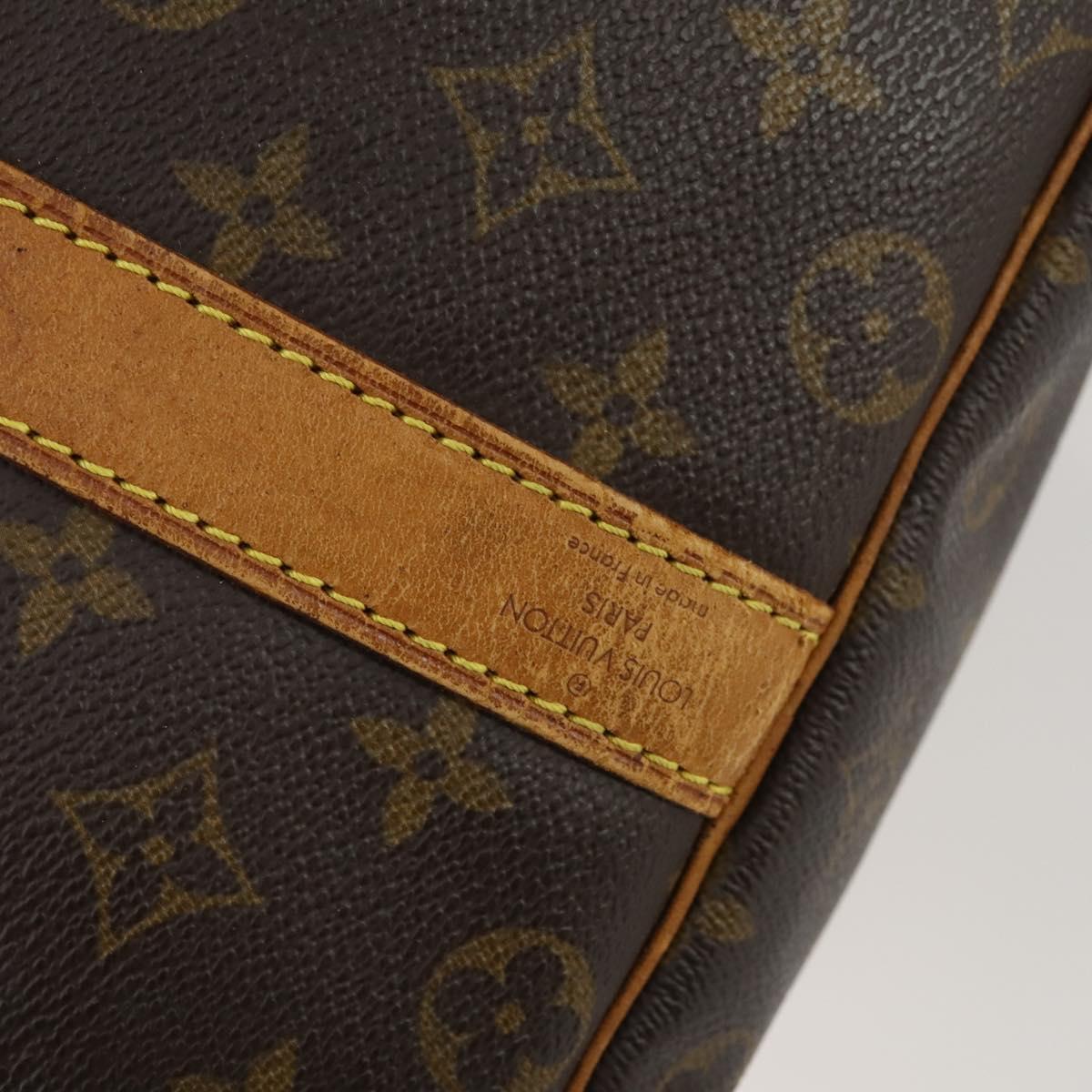 LOUIS VUITTON Monogram Keepall Bandouliere 50 Boston Bag M41416 LV Auth 155662