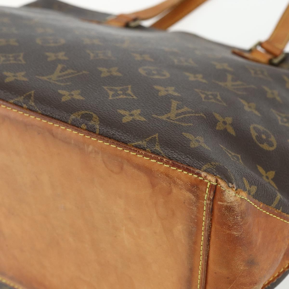 LOUIS VUITTON Monogram Cabas Mezzo Tote Bag M51151 LV Auth 155664