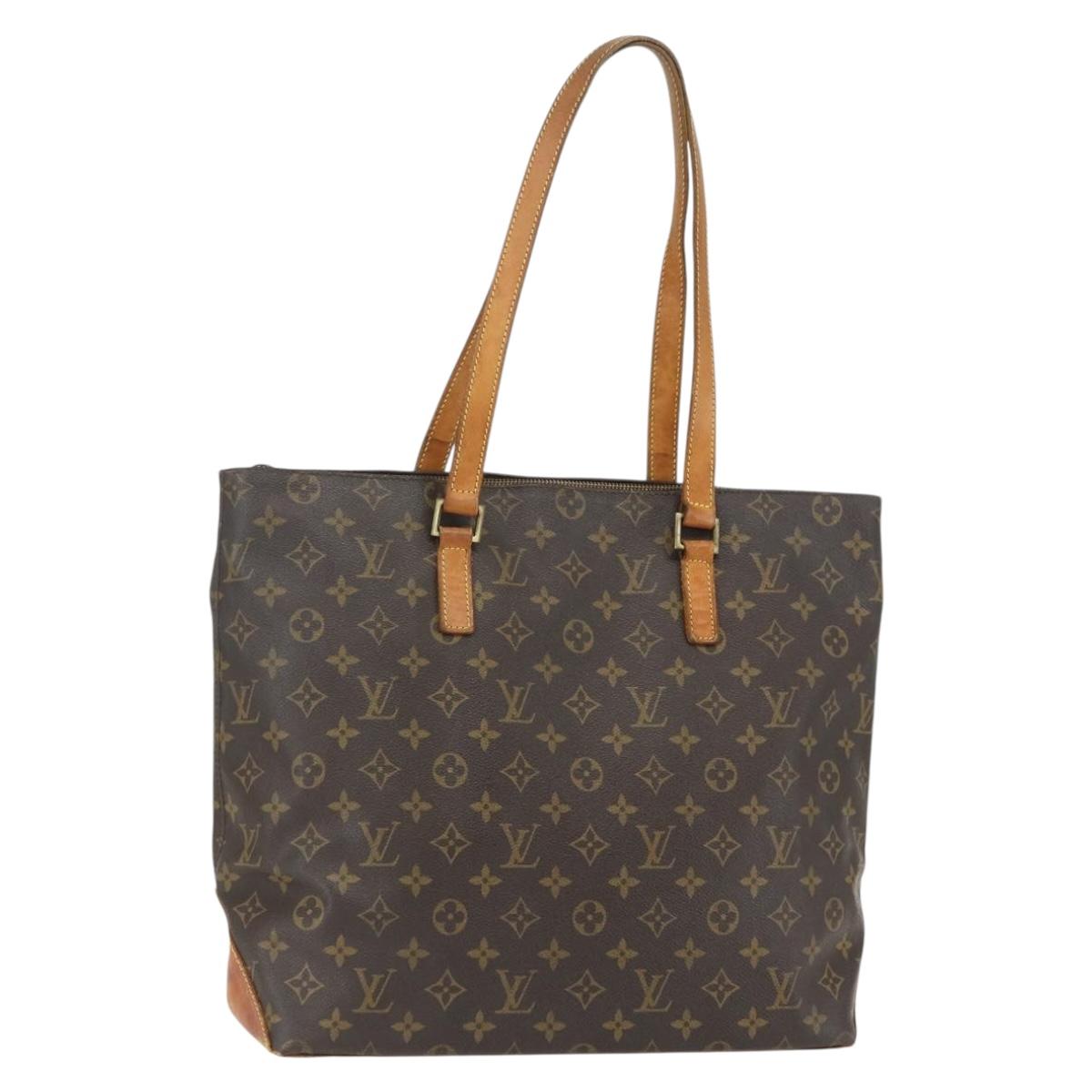 LOUIS VUITTON Monogram Cabas Mezzo Tote Bag M51151 LV Auth 155664