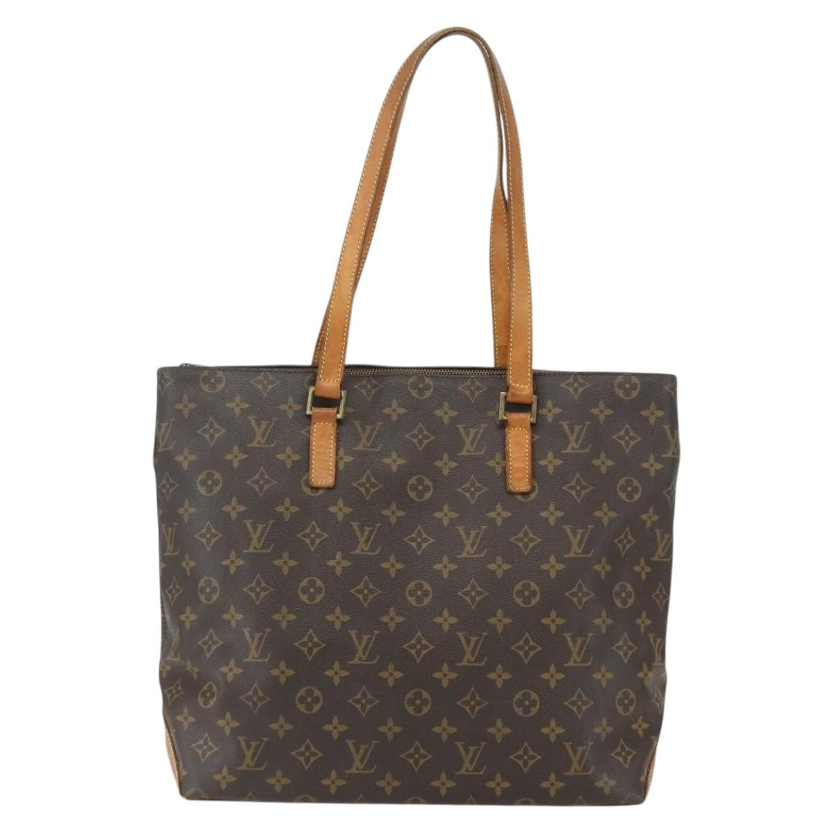 LOUIS VUITTON Monogram Cabas Mezzo Tote Bag M51151 LV Auth 155664