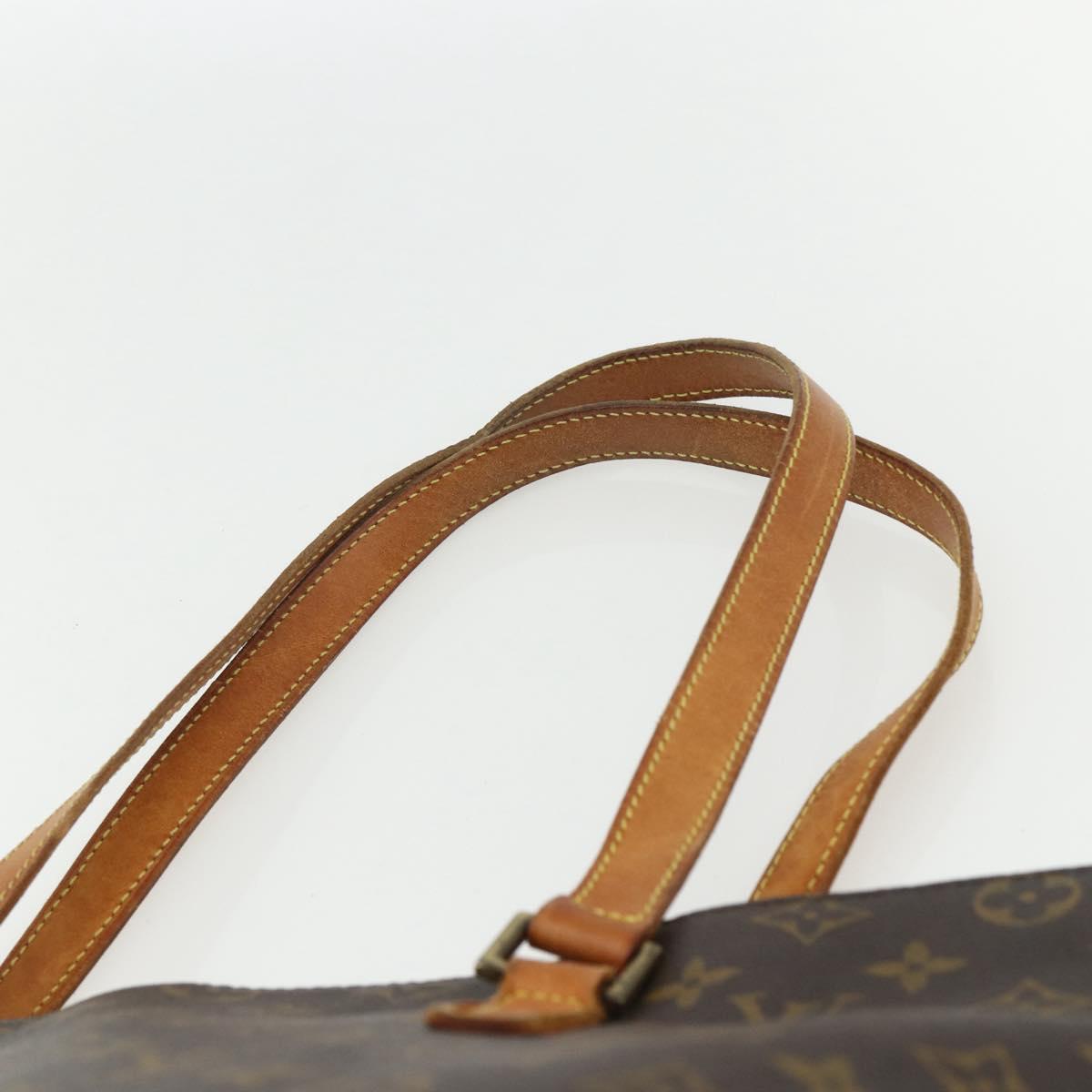 LOUIS VUITTON Monogram Cabas Mezzo Tote Bag M51151 LV Auth 155664