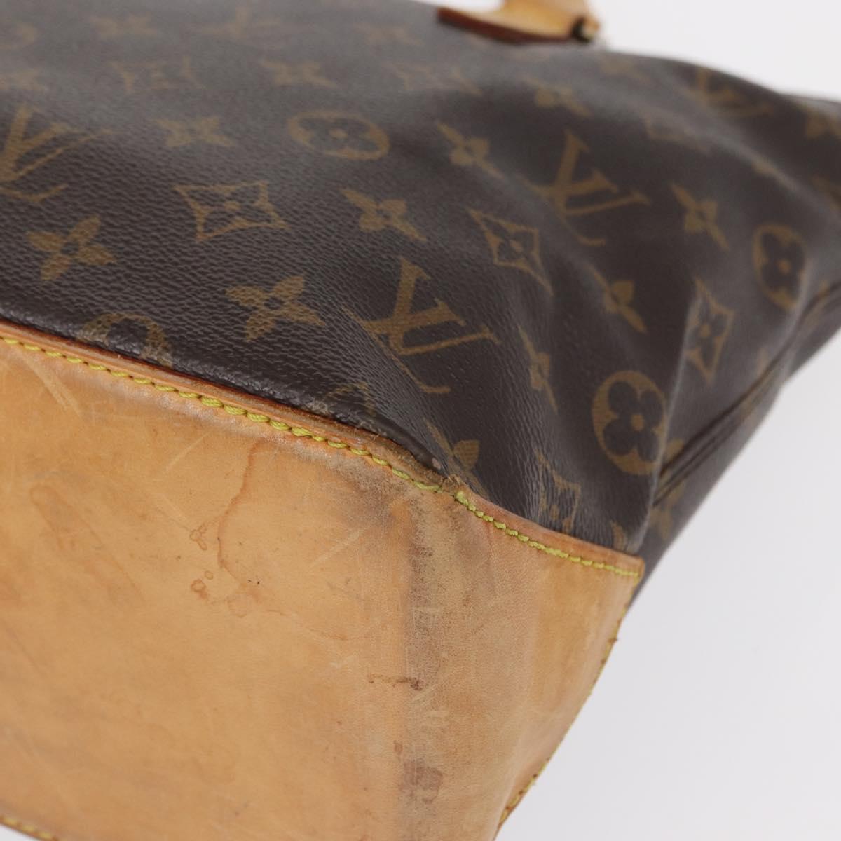 LOUIS VUITTON Monogram Cabas Piano Tote Bag M51148 LV Auth 155665