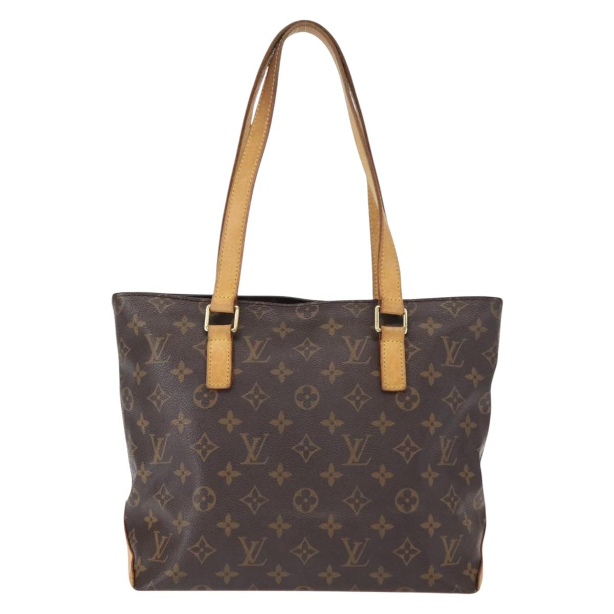 LOUIS VUITTON Monogram Cabas Piano Tote Bag M51148 LV Auth 155665