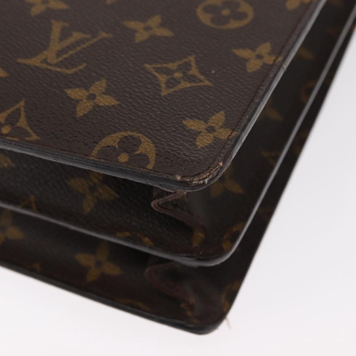 LOUIS VUITTON Monogram Serviette Conseiller Briefcase M53331 LV Auth 155666