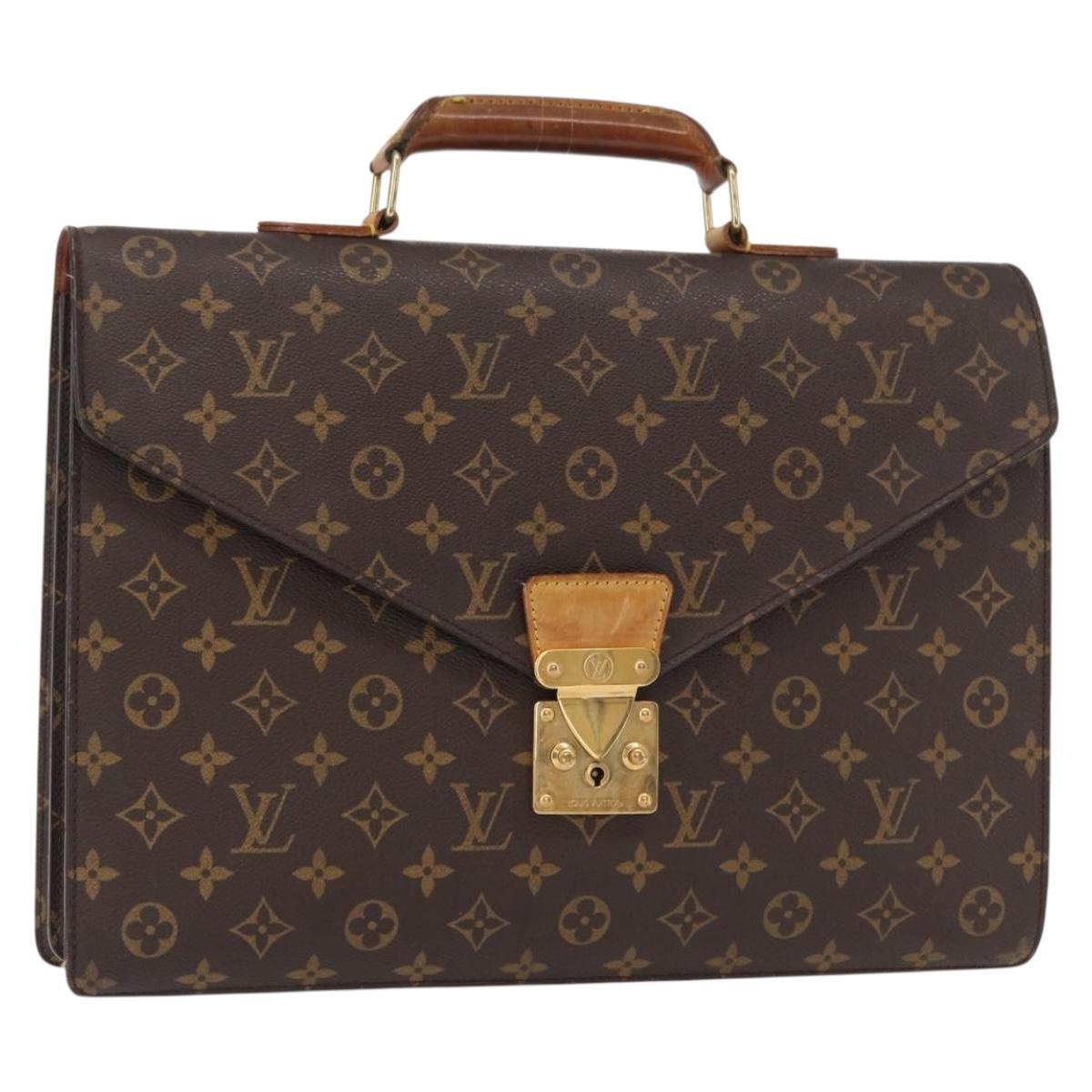 LOUIS VUITTON Monogram Serviette Conseiller Briefcase M53331 LV Auth 155666