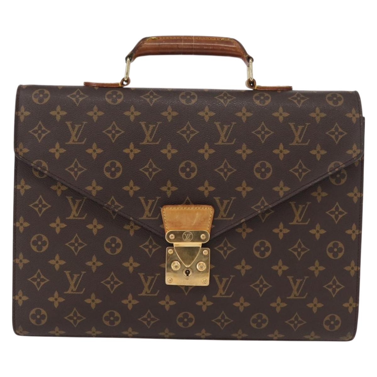 LOUIS VUITTON Monogram Serviette Conseiller Briefcase M53331 LV Auth 155666