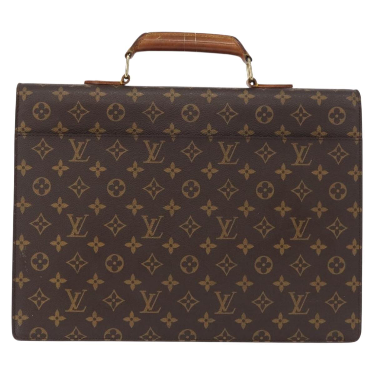 LOUIS VUITTON Monogram Serviette Conseiller Briefcase M53331 LV Auth 155666