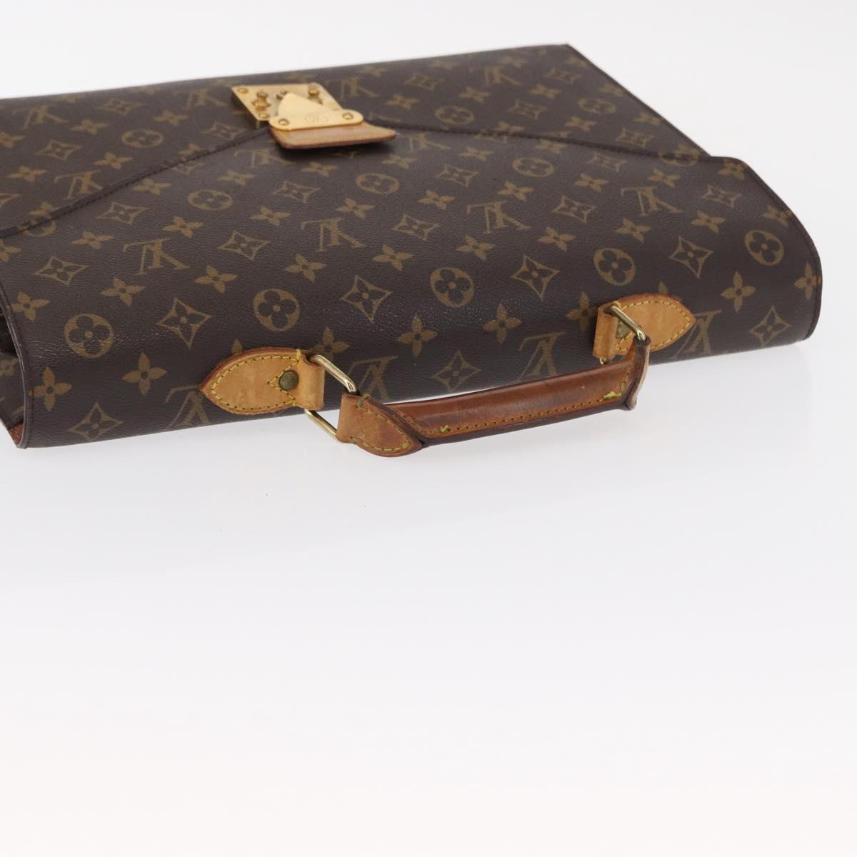 LOUIS VUITTON Monogram Serviette Conseiller Briefcase M53331 LV Auth 155666