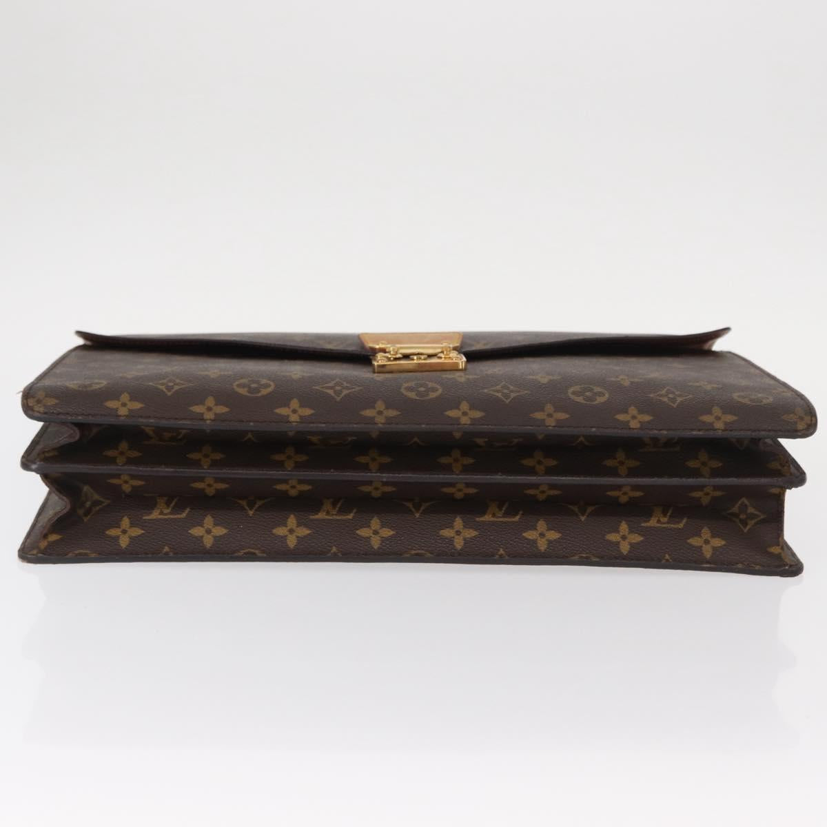 LOUIS VUITTON Monogram Serviette Conseiller Briefcase M53331 LV Auth 155666