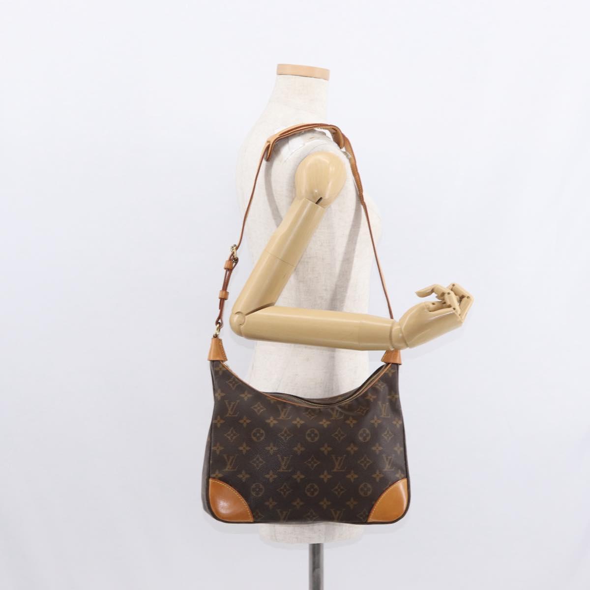 LOUIS VUITTON Monogram Boulogne 30 Shoulder Bag M51265 LV Auth 155668