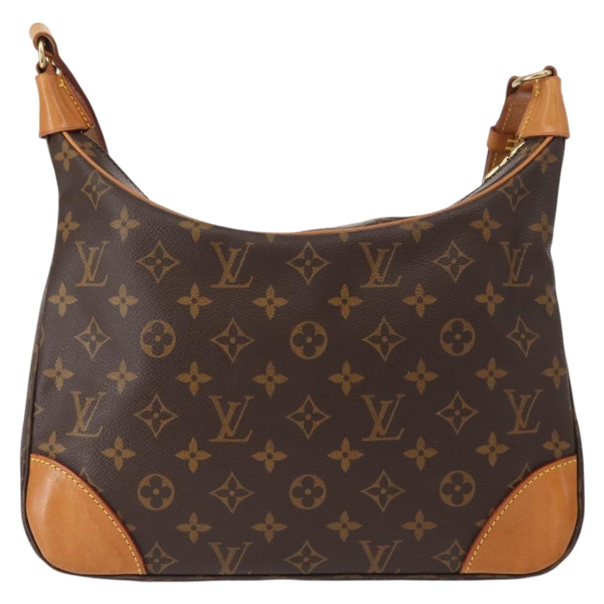LOUIS VUITTON Monogram Boulogne 30 Shoulder Bag M51265 LV Auth 155668