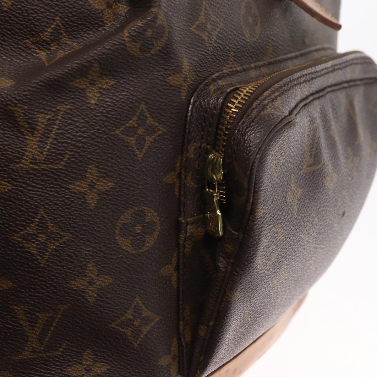 LOUIS VUITTON Monogram Montsouris GM Backpack M51135 LV Auth 155672