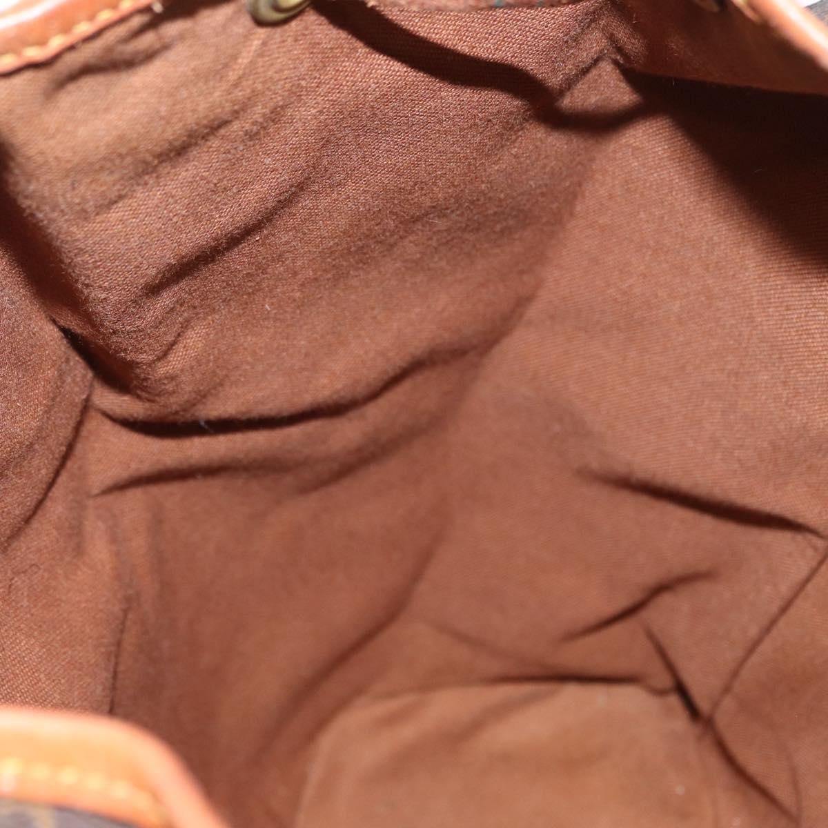 LOUIS VUITTON Monogram Montsouris GM Backpack M51135 LV Auth 155672