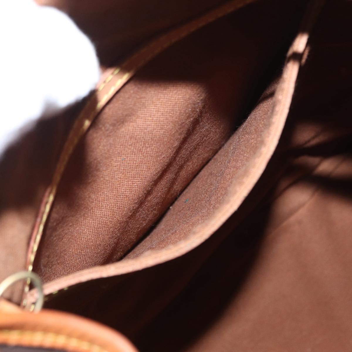 LOUIS VUITTON Monogram Montsouris GM Backpack M51135 LV Auth 155672