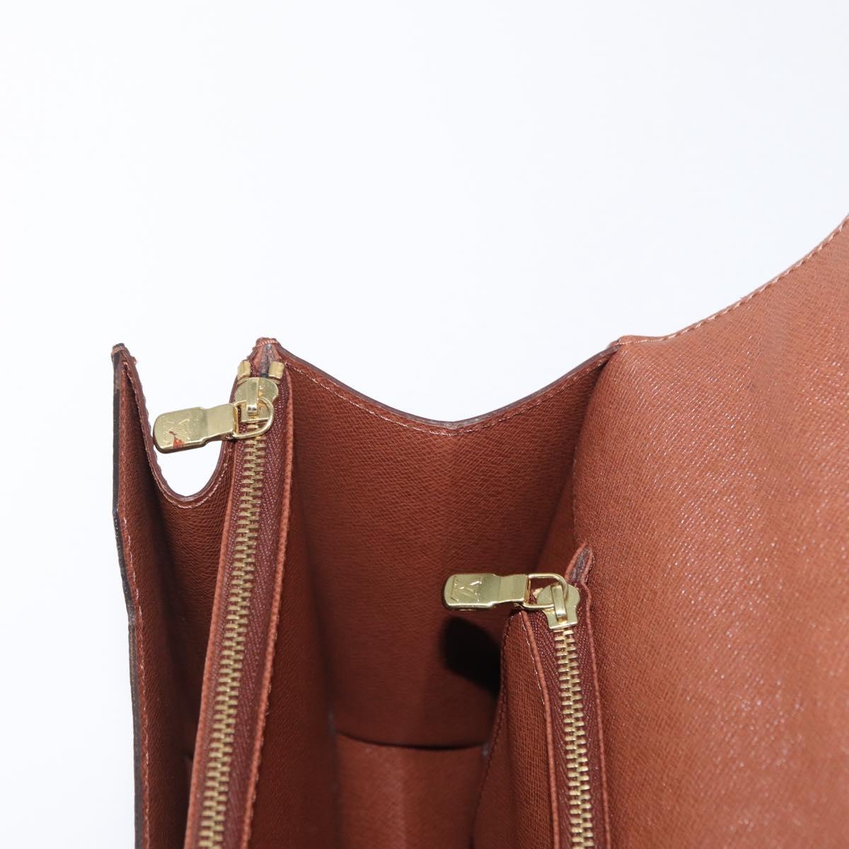 LOUIS VUITTON Monogram Concorde Hand Bag M51190 LV Auth 155673